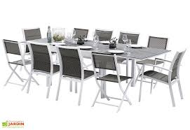 Salon De Jardin Modulo Stone Table Extensible 6 Fauteuils 4 Chaises Table Extensible 4 Chaises Salon De Jardin