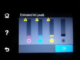 Hp printers have an oval and a bowtie symbol to represent the remaining ink levels in your cartridges. How To Check The Hp Printer Ink Level Youtube