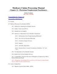 Have you been an inpatient in a hospital or skilled nursing facility during the. Medicare Claims Processing Manual Chapter 12 Centers For