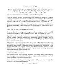 Check spelling or type a new query. Pidato Sambutan Ketua Rt Tulisan