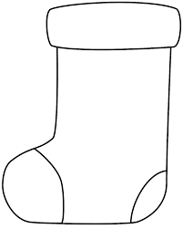 Narrate stories of how saint nicholas dropped three bags of gold in a stocking. Christmas Stocking Coloring Pages Kids Printable Christmas Stocking Christmas Stocking Template Christmas Stockings