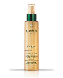 Help neutralize yellow tones in blonde, highlighted, gray or white hair with platinum blonde toning spray from paul mitchell. Okara Blond Brightening Spray Blond Hair Rene Furterer