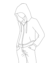 Also hooded drawing base available at png transparent variant. Outline For Hoodie Designs Art Poses Hoodie Drawing Art Reference Photos
