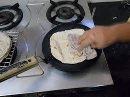 Cooking Is Easy Whole Wheat Indian Flat Bread Phulka Roti Chapathi Step By Step Method Roti Recipe Indian Flat Bread Roti
