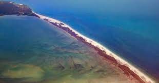 Farewell Sand Spit Around 26 Km The South Island New Zealand Island Beach New Zealand Travel Aerial View