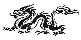 Tribal Dragon 2 By Mafagafa On Deviantart Simple Dragon Drawing Tribal Dragon Tattoos Dragon Drawing