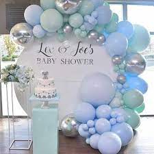Wedding Birthday Baby Shower Iron Circles Large Arch Backdrops Decor Diy Metal Rack For Welcoming Stage Balloon Flowers Decor Wedding Arches Aliexpress Baby Shower Balloons Boy Baby Shower Balloons Baby Shower