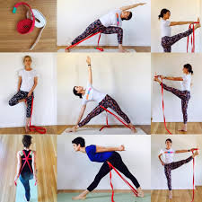 Iyengar Yoga Belt Strap Work Standing Poses Yoga Props Iyengar Yoga Yoga Strap