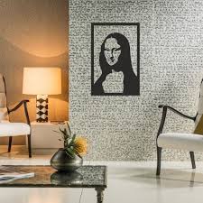 Mona Lisa 28 Mm Mdf 3d Dekoratif Lazer Kesim Tablo Mdf Duvar Etsy In 2020 3d Wall Decor Wall Decor Metal Wall Decor