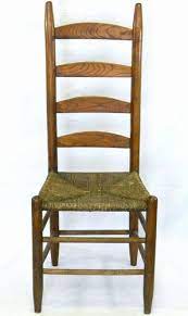 Shop for custom wood chairs at seats and stools today! Antique Ladder Back Chair With Rush Seat Home Improvement In 2019 Ladder Back Chairs Antique Ladder Chair
