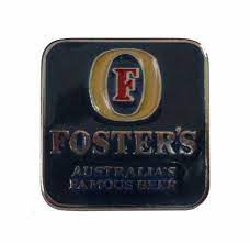 Fosters Beer Vintage Enamel Pin Lapel Hat Pin Australia Etsy Fosters Beer Vintage Beer Enamel Pins
