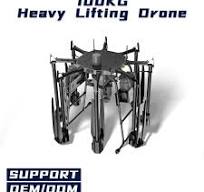 100kg Customized Heavy Lifting Drones Cargo Modular Payload APP Remote  Control Drone 100 Kg Large 6 Axis Transport Delivery Drone for Industrial  Use