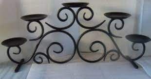 We're pretty sure that our candle holders and vases would be the center of the attraction wherever they're displayed. Partylite Hearthside Wrought Iron Candle Holder Ebay Wrought Iron Candle Holders Metal Candle Holders Wrought Iron Wrought Iron Decor