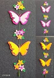 Tuylu Ipten Oyuncak Kus Yapmak Makalepark Com Butterfly Crafts Paper Flowers Diy Paper Flowers