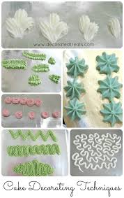 24pages(12pcs) + 1pc pp plate/lot in opp bag. Cake Decorating Techniques Basic Piping Decorated Treats