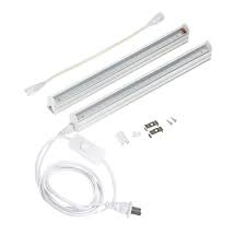 The optimal chip size for a led light will depend upon the usage for the light. 2 Pack Led Grow Light Strips 5w T5 Tube Led For Plants High Output Grow Lights For Greenhouse Plant Grow Shelf Plug Walmart Canada