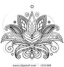 Lotus Flower Tattoo Idea Marquesan Tattoos Lotus Flower Tattoo Tattoos