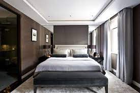 Choose one that is close to the width of your bed in size and hang it safely. Chairish Bedroom Interior Home Bedroom Contemporary Bedroom
