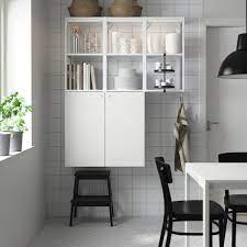 Ikea's dining room furniture collection is designed with style and practicality in mind. Enhet Wall Storage Combination White Ikea
