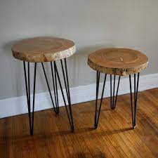After the table top is square, we placed our hairpin legs on the underside of the table top to decide the placement of the legs. Pin On Diy