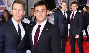 He won the academy award for best original screenplay for the biopic milk (2008). Pride Of Britain Awards Tom Daley 25 And Dustin Lance Black 45 Look Dapper On The Red Carpet Daily Mail Online