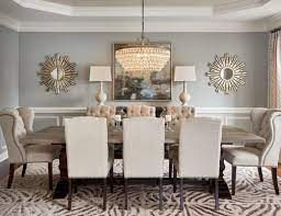 The dining room wall color can compliment your existing dining room set. 18 Marvelous Dining Room Designs To Serve You As Inspiration Idea For The House Dining Room Walls Dining Room Wall Decor Und Elegant Dining Room