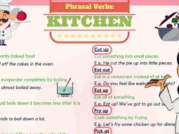 Useful Phrasal Verbs About Food And Cooking Eslbuzz Learning English Learn English English Vocab Learn English For Free