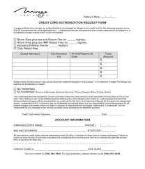 Credit card authorization letter for hotel booking. Free 8 Hotel Credit Card Authorization Forms In Pdf Ms Word Excel