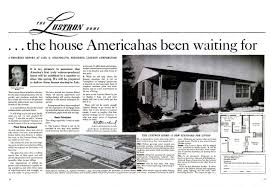 Lustron Home Life Apr 19 1948 Vintage House Modular Homes Prefab