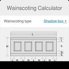 Custom wainscot paneling custom chevron oak flooring. Wainscoting Calculator