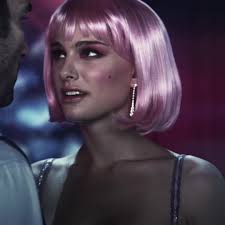 Natalie Portman Pink Wig