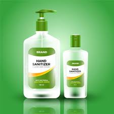 Realistic Style Of Hand Sanitizer Hand Sanitizer Sanitizer Bottle Design Packaging