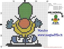 And though it can be found all over the world, many of us didn't have to go far for our own. Mr Nonsense Mr Men Cross Stitch Pattern Free Cross Stitch Patterns Cross Stitch Patterns Cross Stitch Cross Stitch Patterns Free