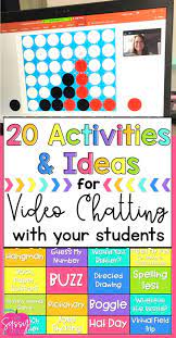 Maybe you would like to learn more about one of these? Virtual Classroom Games Activities Ideas For Zoom Teams Meets Digital Learning Classroom Zoom Activities Virtual Classrooms