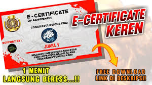 We did not find results for: Cara Bikin E Sertifikat Free Fire Youtube