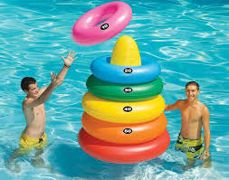 Giant Inflatable Ring Toss Swimming Pool Games Pool Toys Inflatable Pool