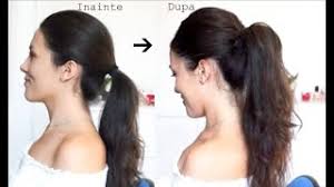 Parul din coada poate fi lasat neted, poate fi tapat sau ondulat, alegerea. Coada De Cal Eleganta In 3 Minute Simplu Si Rapid Youtube