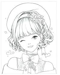 Download Portrait Coloring Book Mystica In 2020 Cute Coloring Pages Coloring Books Fairy Coloring Book