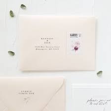 Stationery Envelopes With Custom Postage Envelope Design Www Mintforhue Com Wedding Envelopes Design Custom Wedding Stationery Minimalist Stationery