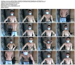 HA50565-[亚裔][飞机] 八哥直播-青年肌肉八块腹肌寸头男1-口罩卧室飞_同志GV影视网站