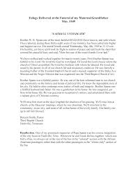 Are You Looking For A Beautiful Eulogy Or Funeral Speech To Show Respect To The Person You Love Have A Look At This Example Eu Funeral Speech Eulogy Templates
