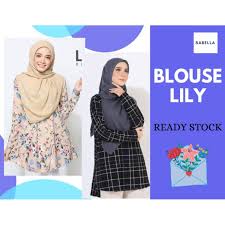 Contoh skema warna semua ni. Buy Lily Blouse Sabella Ready Stock Seetracker Malaysia
