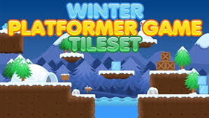 Maybe you would like to learn more about one of these? Winter Platformer Game Tileset Platformer Game Free Christmas Games 2d Game Assets