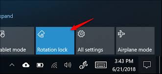 Note that some menus and apps will. How To Disable Screen Auto Rotation In Windows 10