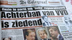 1893'te kurulan de telegraaf, i̇kinci dünya savaşı'ndan sonra nazilerle işbirliği yaptığı gerekçesiyle 1949 yılına dek yasaklanmıştı. 125 Jaar De Telegraaf Je Bent Ervoor Of Ertegen Nos