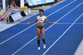 Malaika mihambo, photo by photorun.net. Back On The Track Mihambo In Bestform Tsv 1895 Oftersheim E V