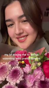 Be My Valentine with Flowers