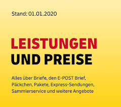 Message from dhl express ceo. Leistungen Und Preise Der Deutsche Post Und Dhl 2020 Pro Scriptum