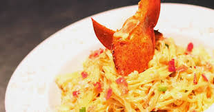 Carbonara Au Homard Express Svp Zeste Recipe In 2020 Carbonara Food Recipes