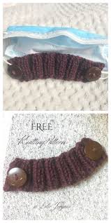 A simple design and free pattern for a diy fitted face mask. 10 Knit Ear Savers Free Knitting Patterns Paid Knitting Pattern